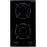 Table de cuisson BRANDT Table gaz  BPG6210B Noir