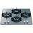 Table de cuisson HOTPOINT-ARISTON Table gaz  FRDD642HA-ICE Noir